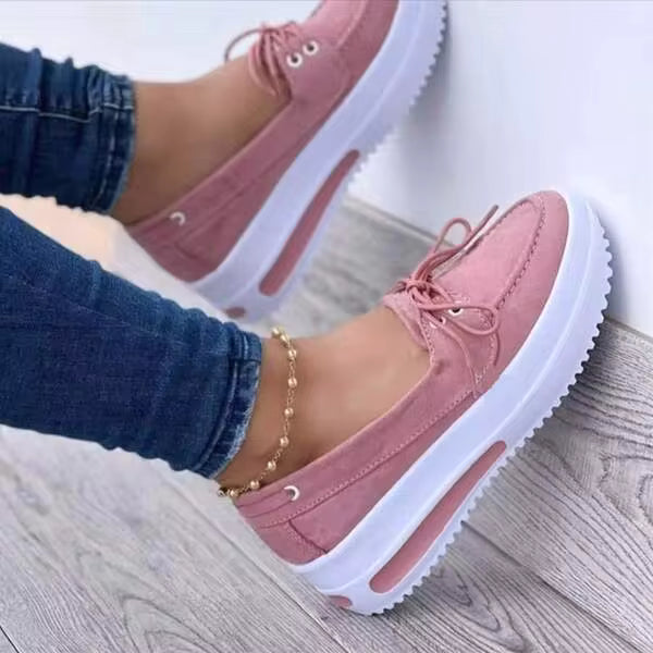 Womens Soft Suede Moccasins Stylish Versatile For Casual Wear And Work