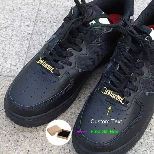 Custom Name Shoe Buckles, Customized Stainless Steel Shoelace Buckle For Women Men, Personalized Sneaker Decoration Charm Accessories Jewelry